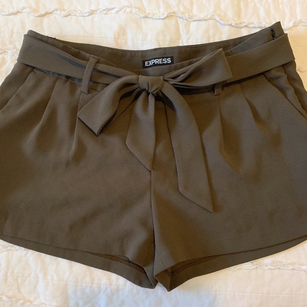 Green Dress Shorts